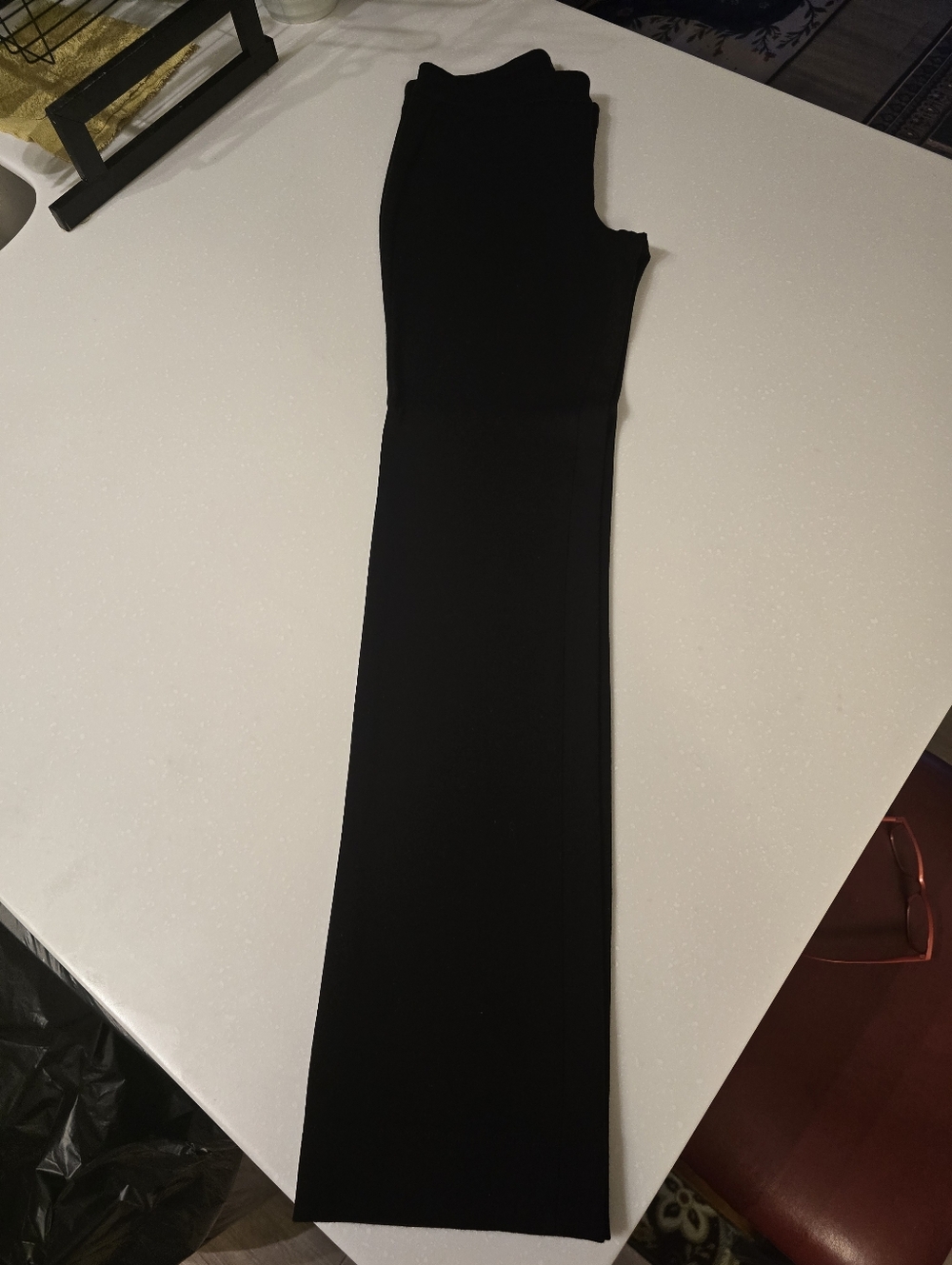 NYDJ Black Straight-Leg Dress Pants